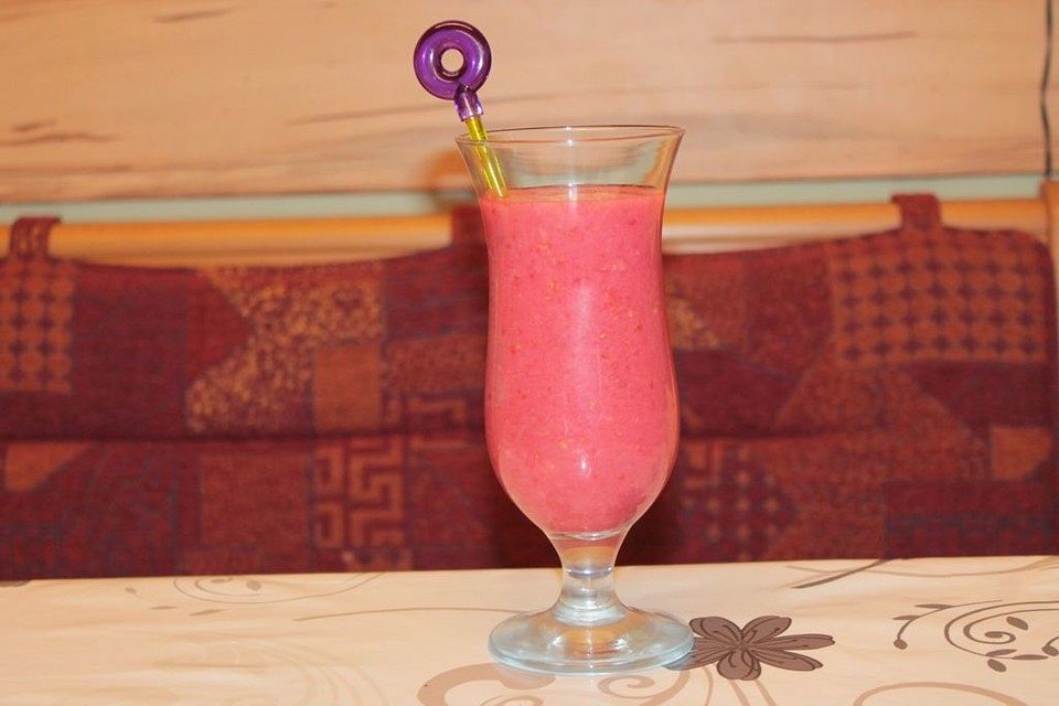 Himbeer - Birnen - Smoothie