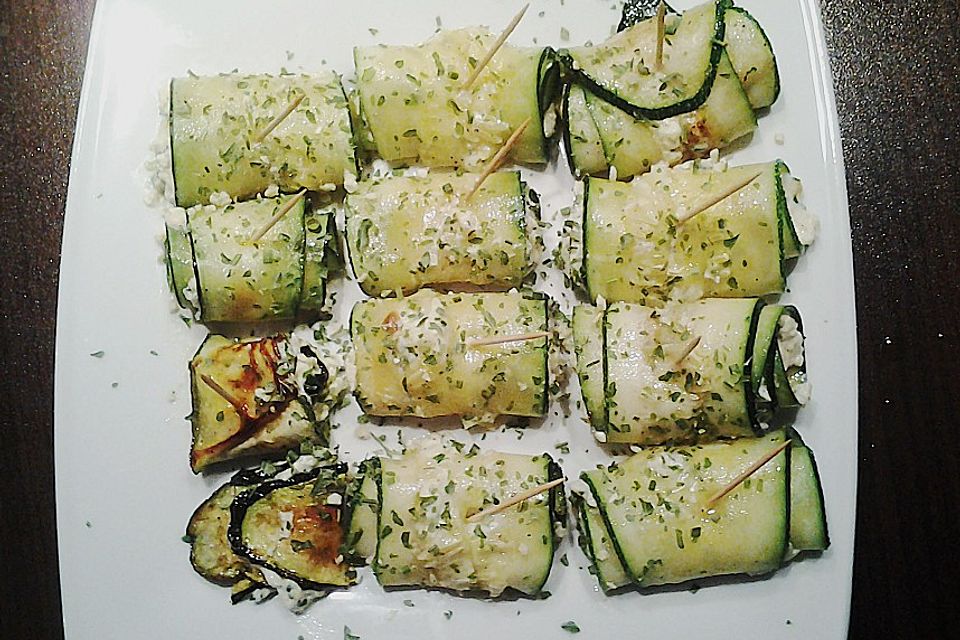 Zucchini - Röllchen