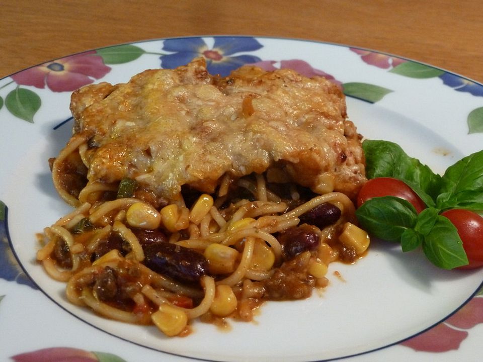 Nudelauflauf à la Chili con Carne von rio_the_fifth | Chefkoch