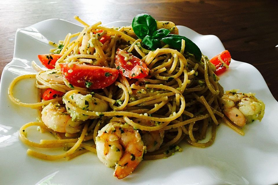 Scampi e Spinaci