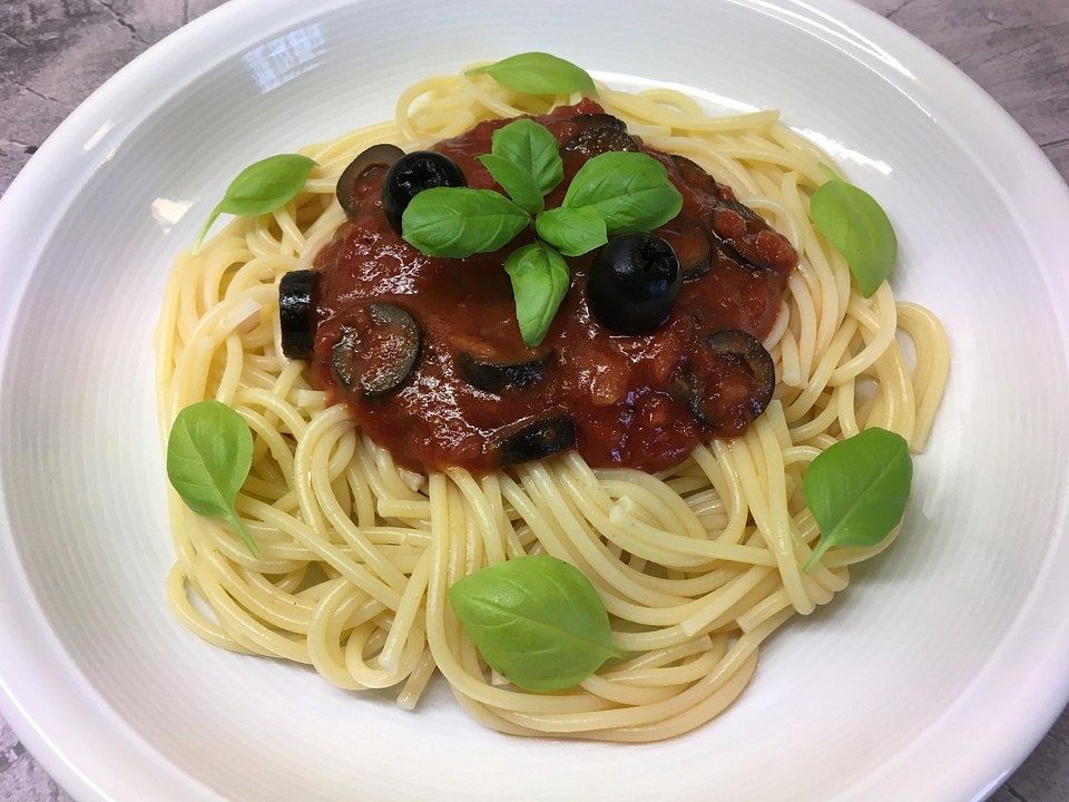Spaghetti mit italienischer Sauce von CatCat13| Chefkoch