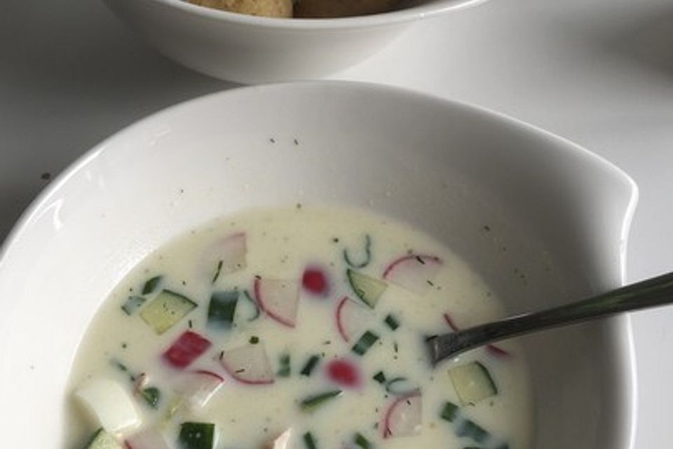 Russische Sommersuppe