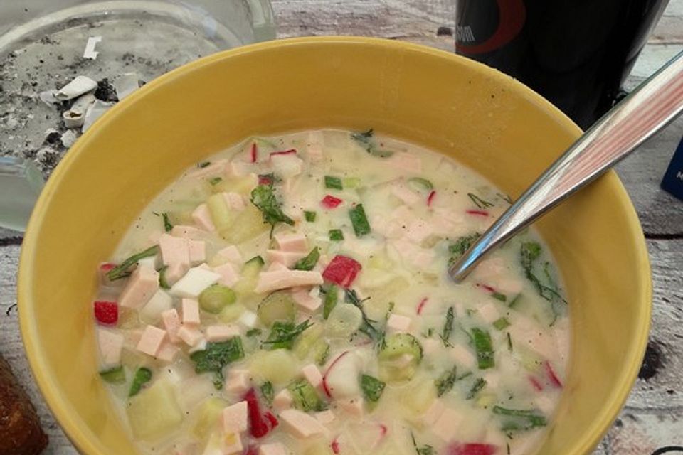 Russische Sommersuppe