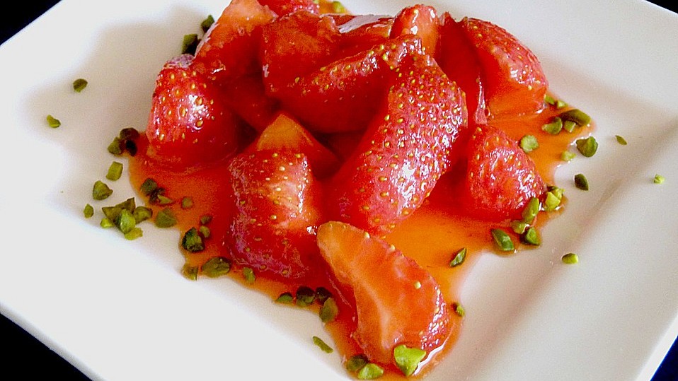 Marinierte Erdbeeren mit Martini von Stift1 Marinierte Erdbeeren mit Martini von Stift1