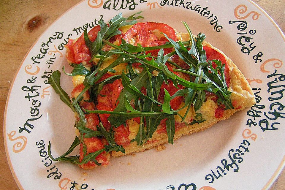 Tomaten Tarte - Tomatenkuchen