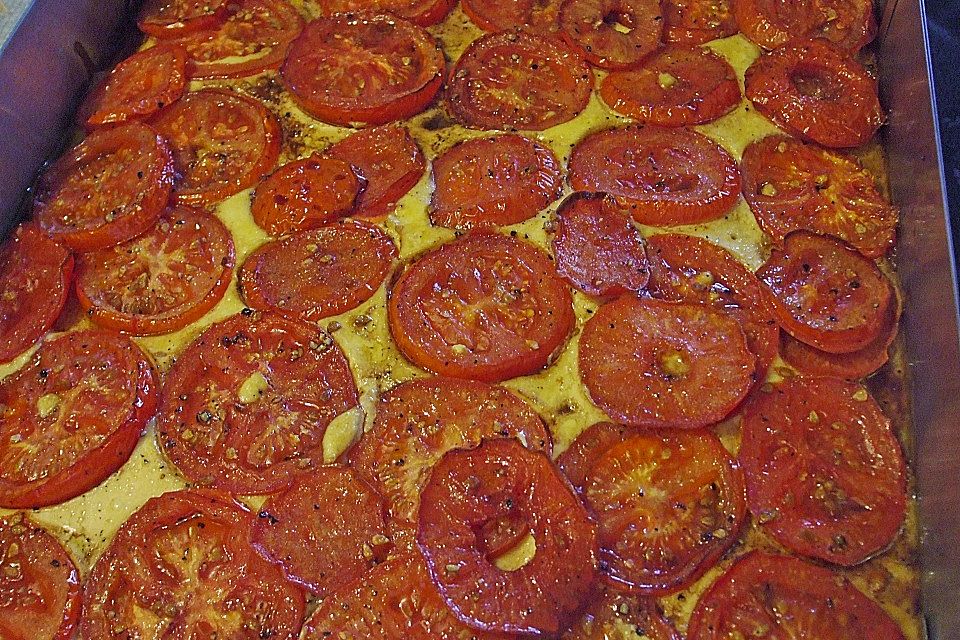 Tomaten Tarte - Tomatenkuchen