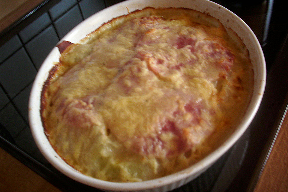 Kohlrabi - Kartoffel - Gratin