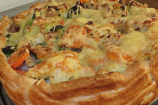 Birnen - Brokkoli - Gorgonzola - Quiche von Bauernkind | Chefkoch