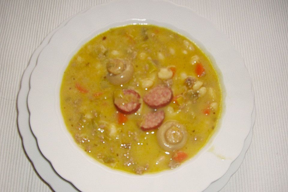 Herzhafte Lumpensuppe