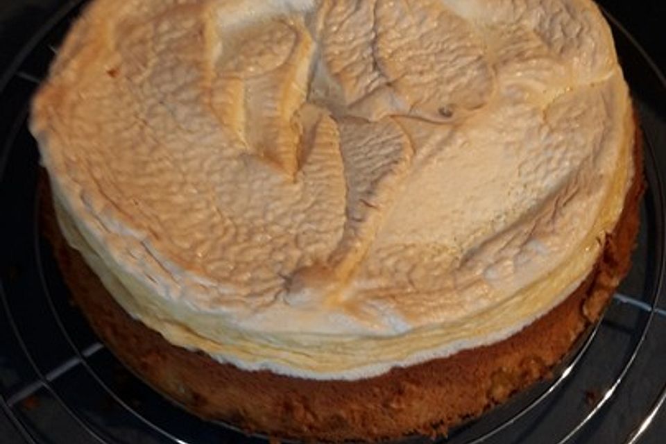 Fluffiger Pfirsichkuchen