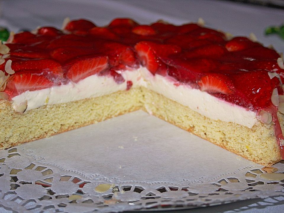 Erdbeer - Orangenquark - Torte von rosenmarilis | Chefkoch