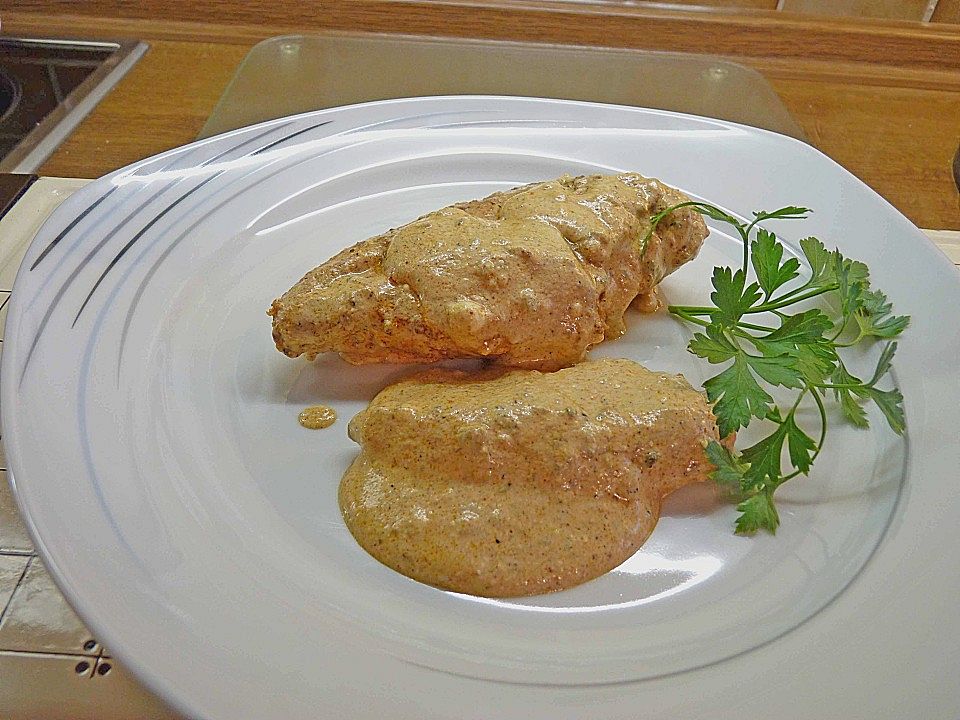 Hähnchenfilets in Grüner Pfeffer - Sauce von Stift1| Chefkoch