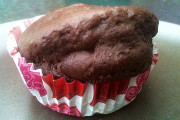 Schokoladenmuffins mit Chocolate Chips