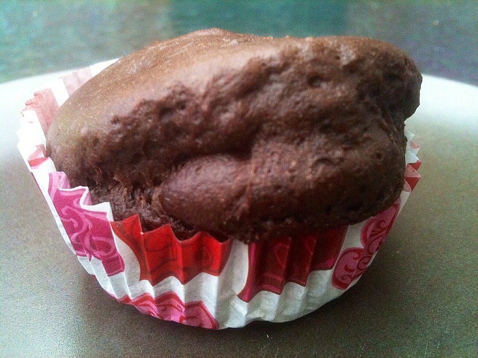 Schokoladenmuffins mit Chocolate Chips von simone2| Chefkoch