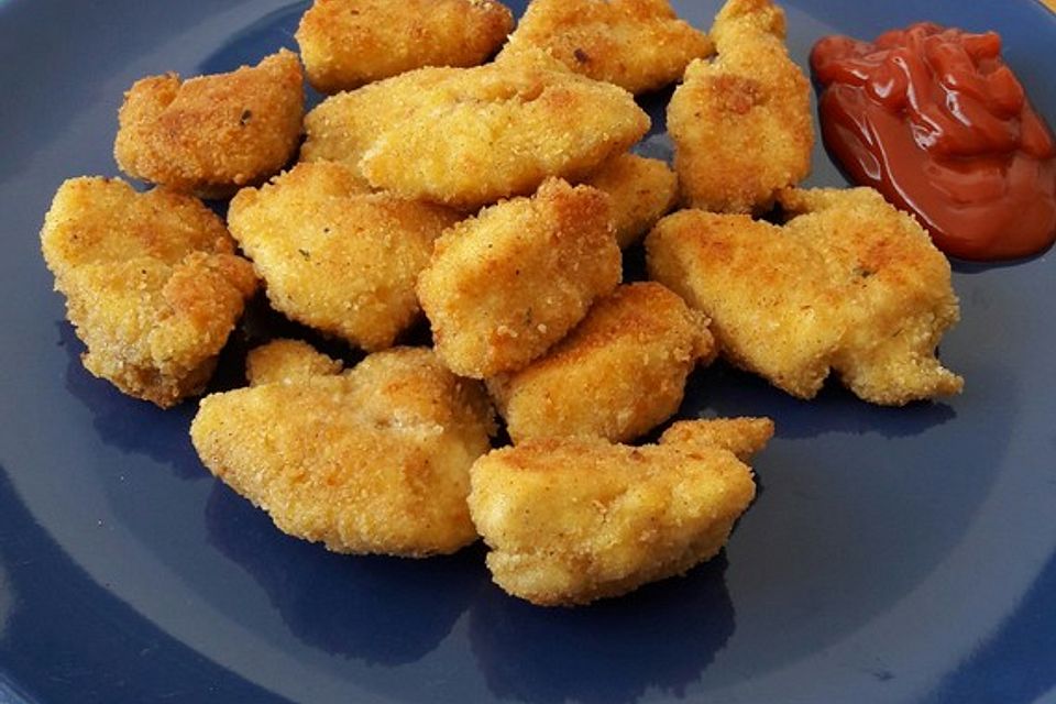 Chicken Nuggets oder Hähnchen Crossies