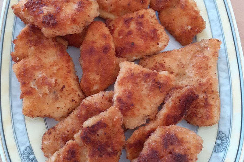 Chicken Nuggets oder Hähnchen Crossies