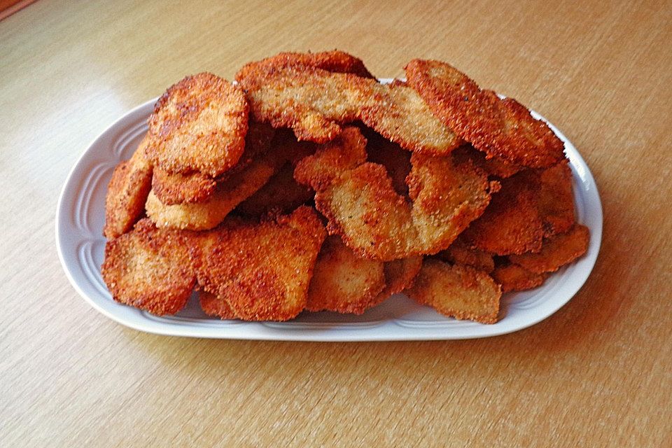 Chicken Nuggets oder Hähnchen Crossies