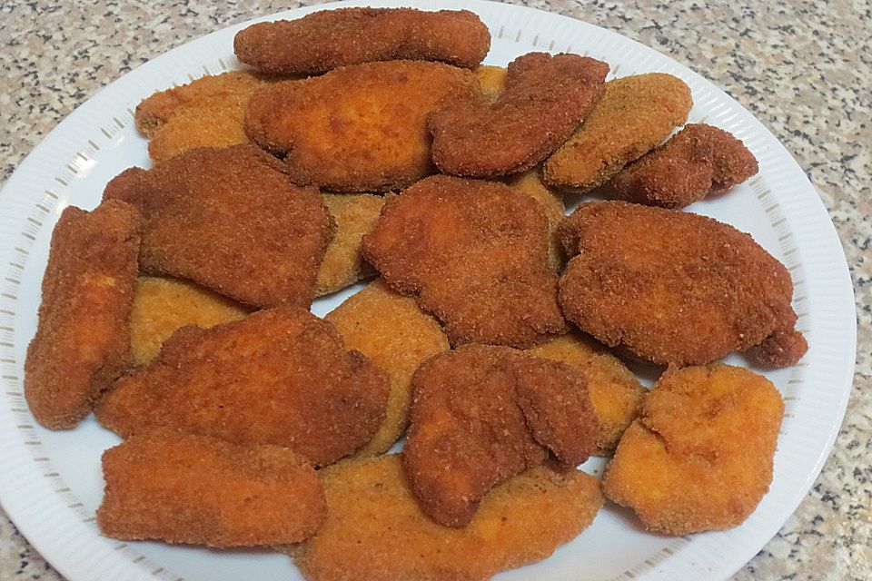 Chicken Nuggets oder Hähnchen Crossies