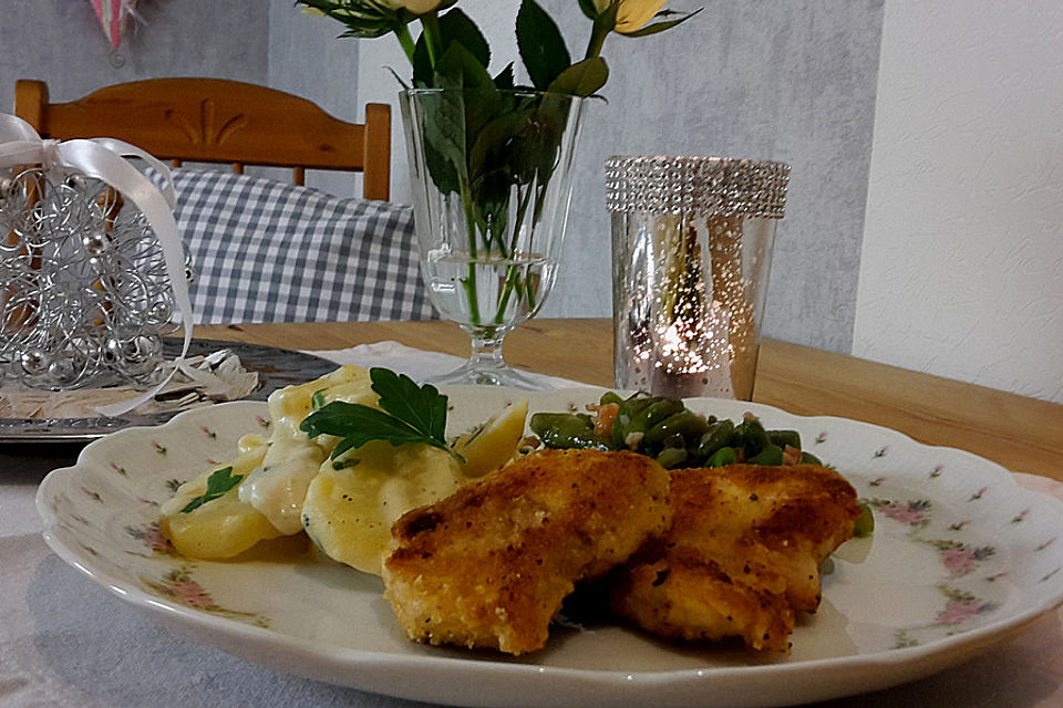 Chicken Nuggets oder Hähnchen Crossies