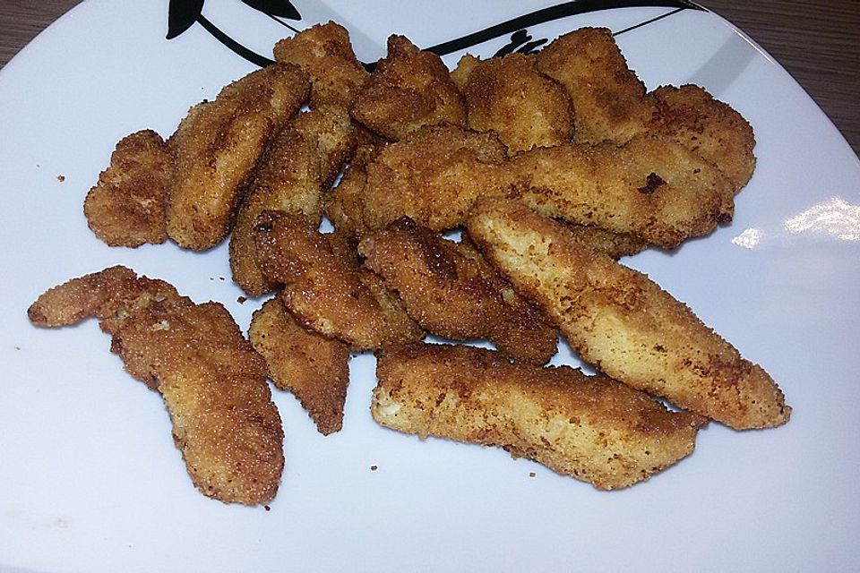 Chicken Nuggets oder Hähnchen Crossies