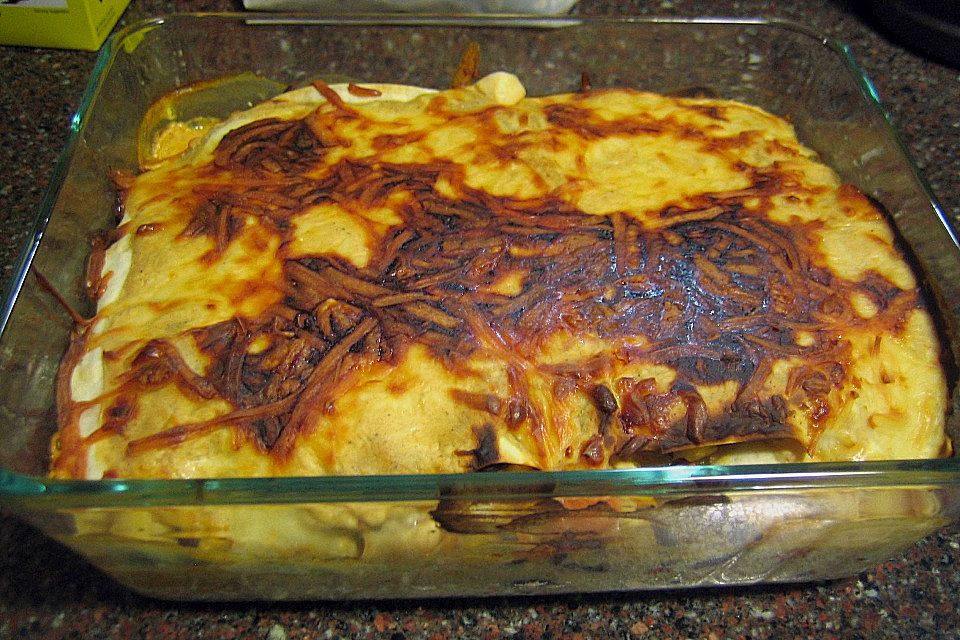 Vegetarische Chili - Lasagne