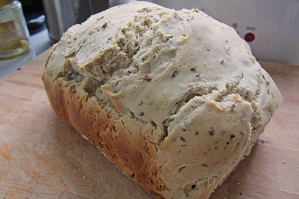 Einfaches Weizenbrot