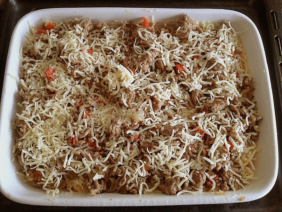 Möhren - Kartoffelauflauf mit Hackfleisch von Heikimaus| Chefkoch