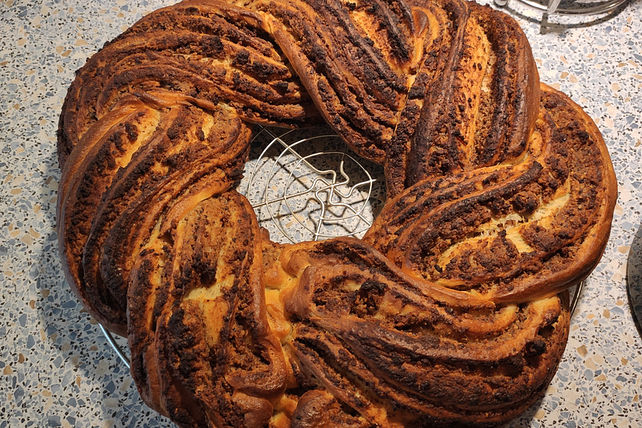Hefekranz mit Apfel - Nuss - Füllung| Chefkoch