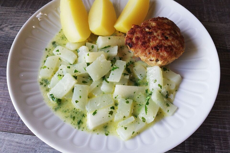 Buletten aus Hackfleisch mit Quark