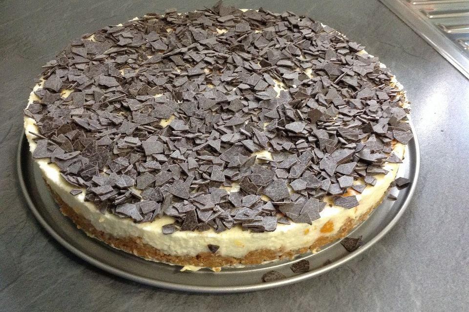 Fruchtige Quarktorte mit Keksboden Fruchtige Quarktorte mit Keksboden