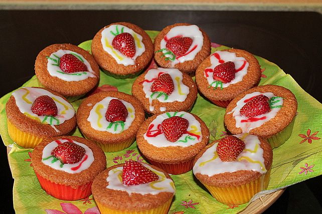 Erdbeer - Jogurt - Muffins von jillmaus| Chefkoch