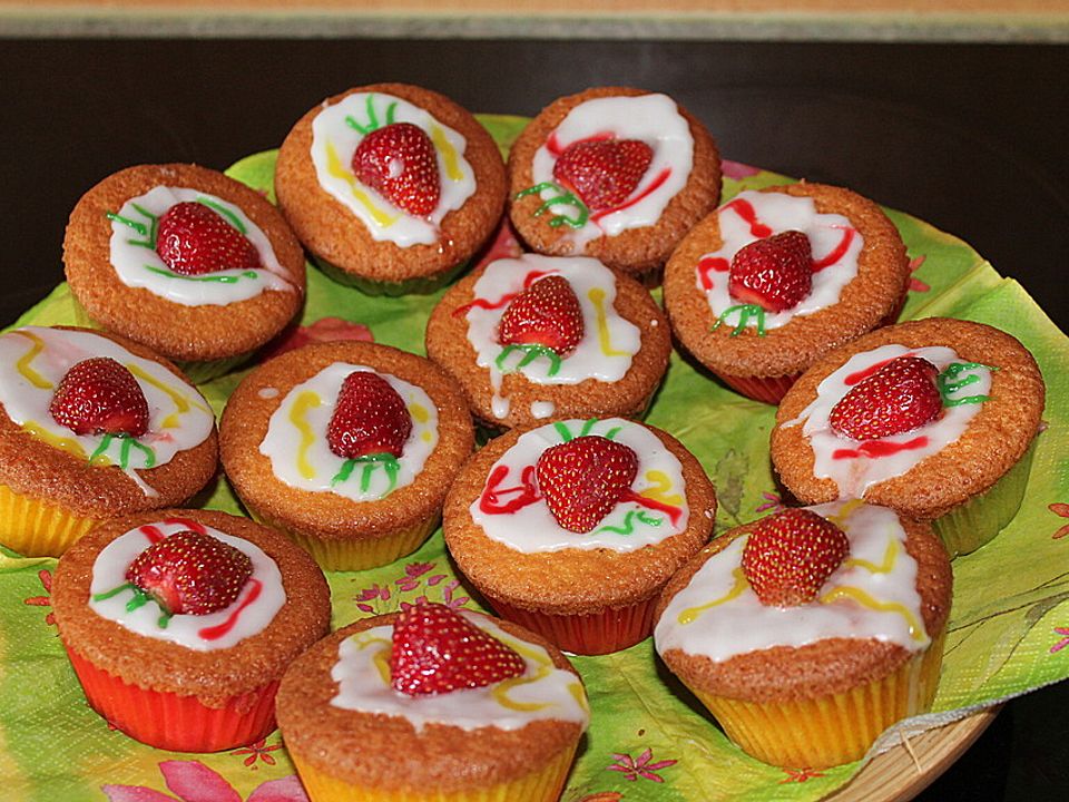 Erdbeer - Jogurt - Muffins von jillmaus| Chefkoch