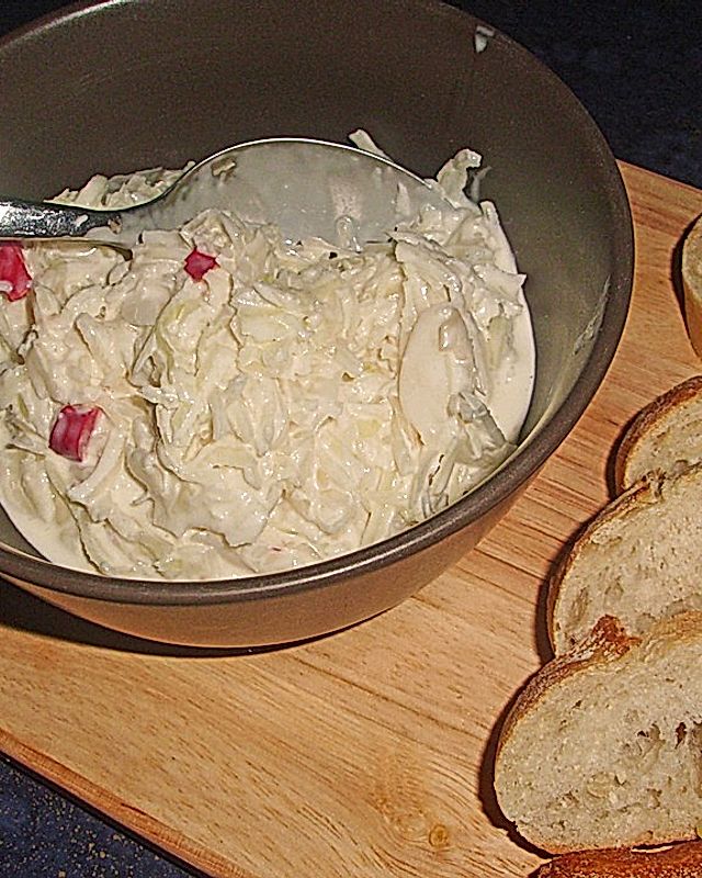 Krautsalat in weißer Sauce à la Olaf