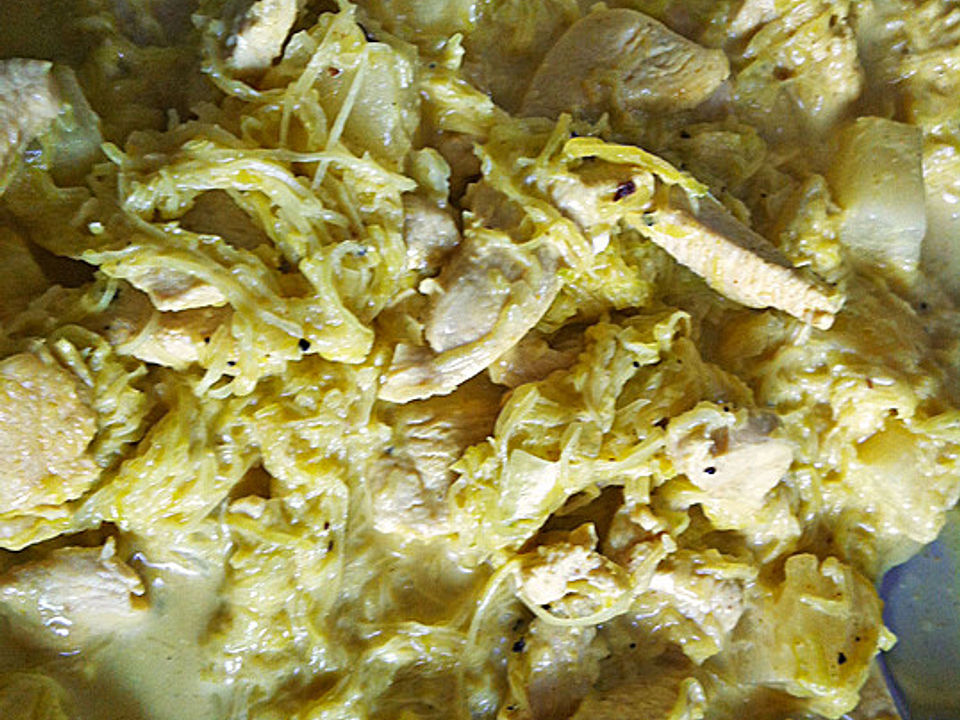 Putengeschnetzeltes in Curry - Ananas - Soße von M-Base| Chefkoch