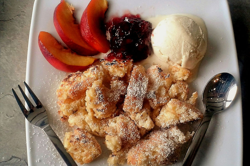 Kaiserschmarrn mit Apfel