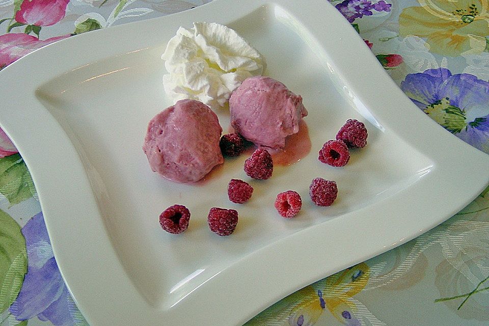 Himbeer - Cassis - Eis