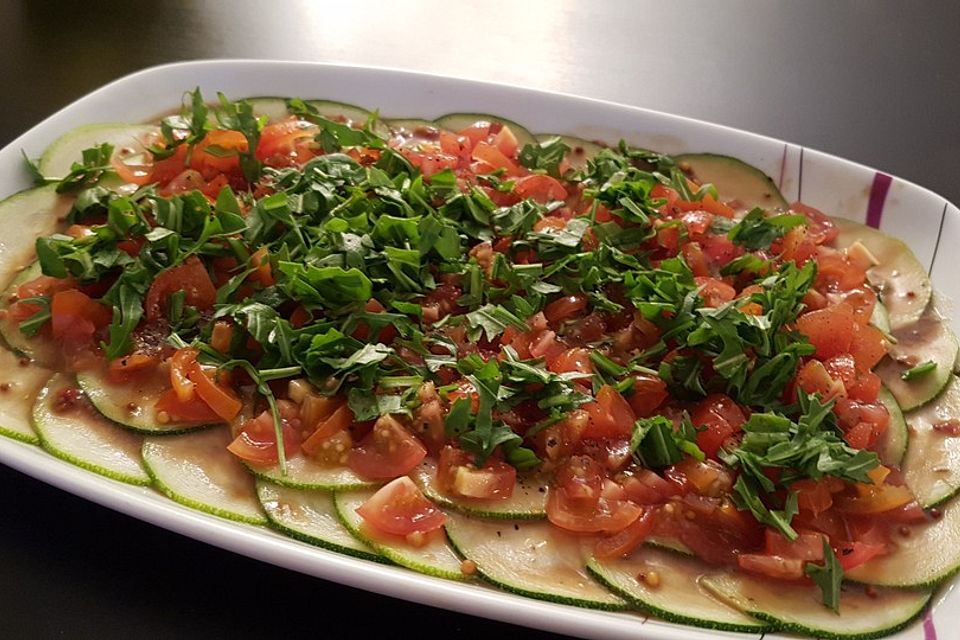 Zucchini-Carpaccio