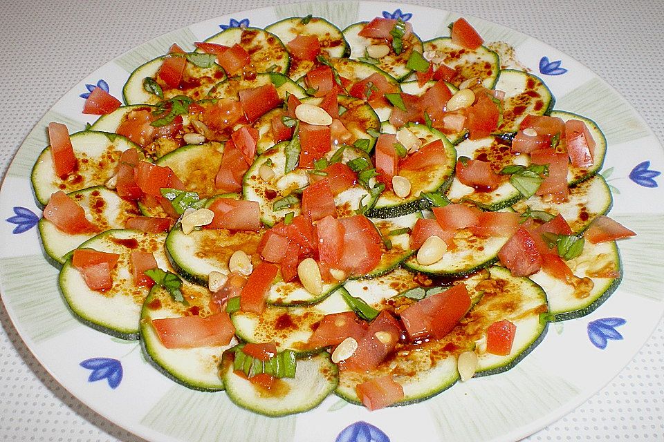 Zucchini-Carpaccio