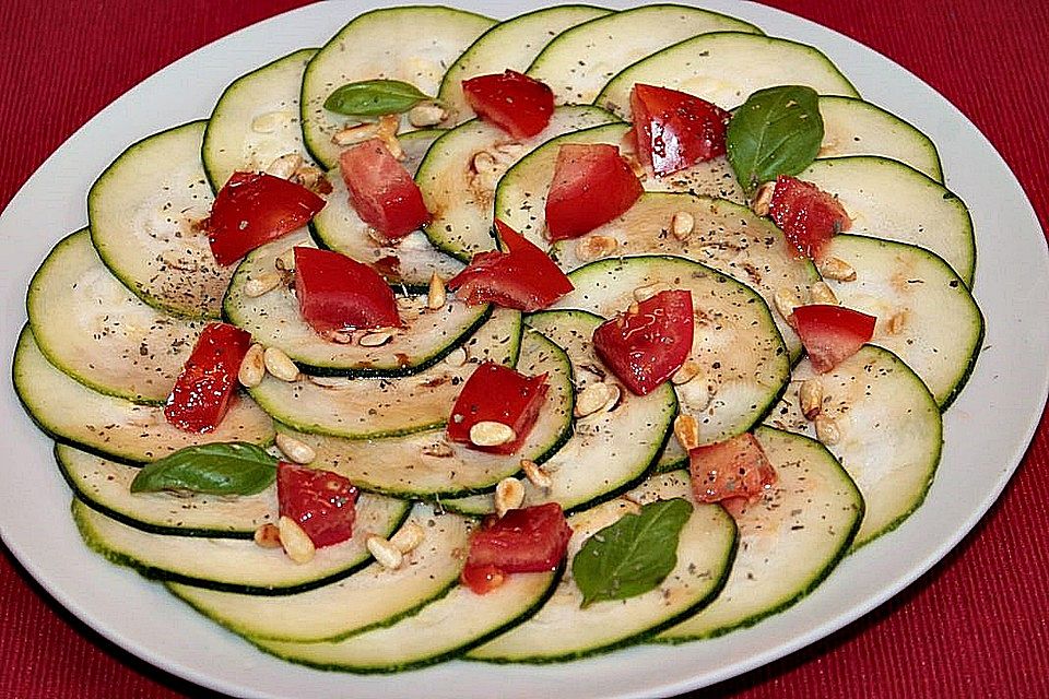 Zucchini-Carpaccio