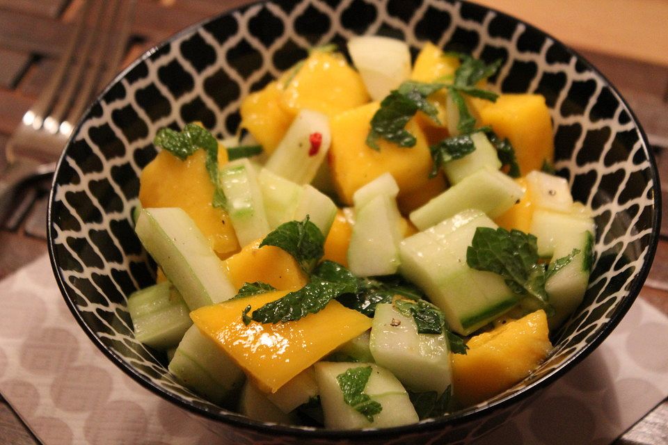 Mango - Gurken - Salat