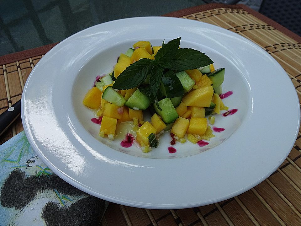 Mango - Gurken - Salat von Nemetona| Chefkoch