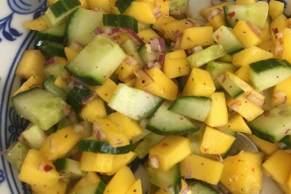 Mango - Gurken - Salat