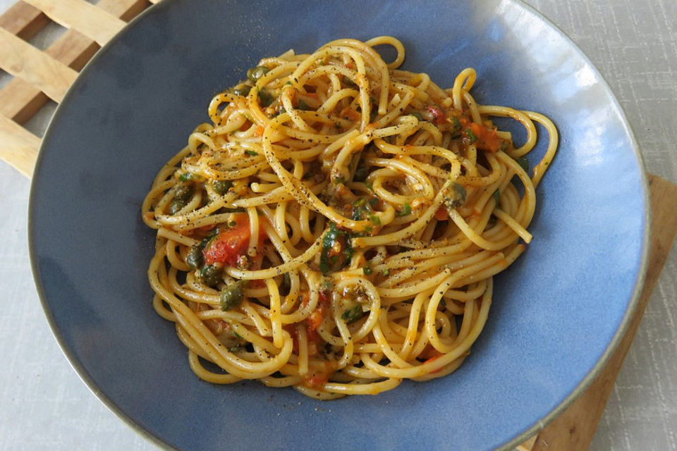 Spaghetti alla pizzaiola