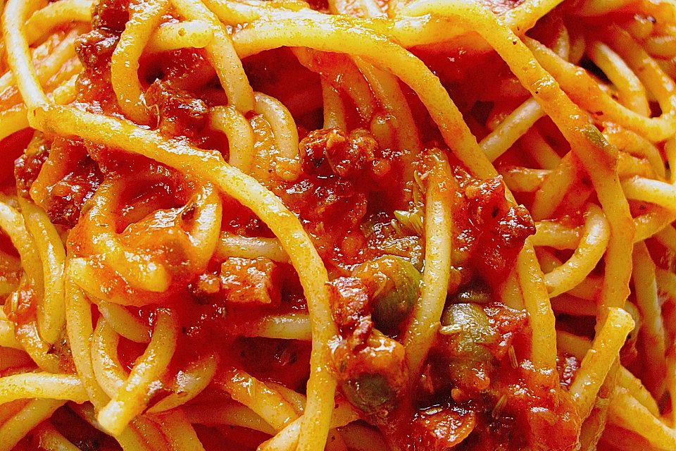 Spaghetti alla pizzaiola