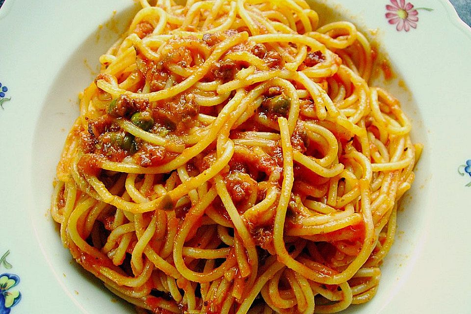 Spaghetti alla pizzaiola