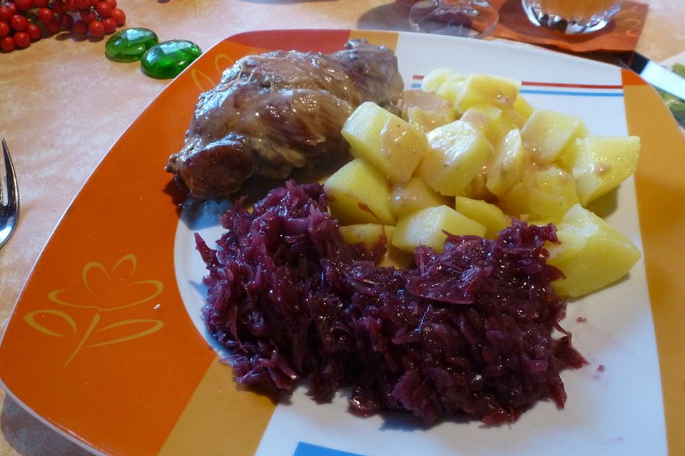 Sauerbraten vom Kaninchen