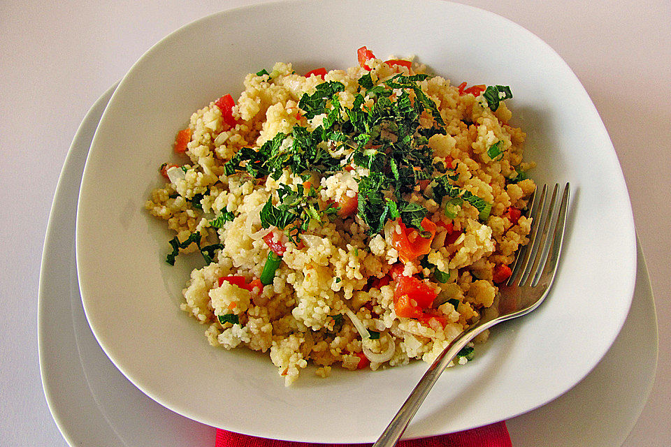 Couscous - Gemüse - Salat