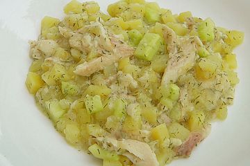 Dill - Fischtopf mit Gurke