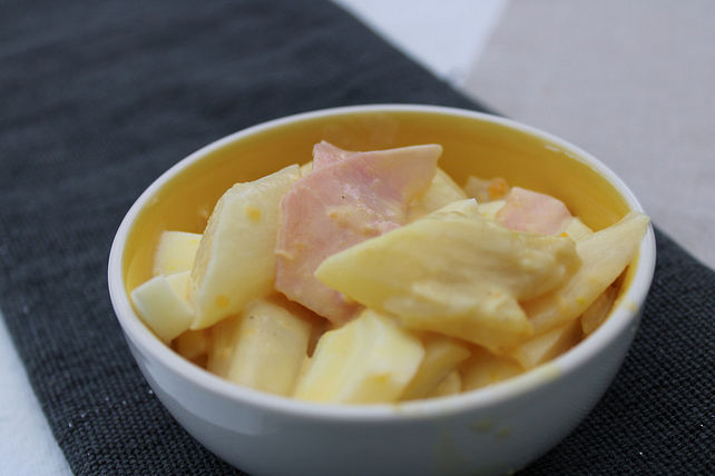 Spargelsalat mit Schinken und Ei von iheiden| Chefkoch