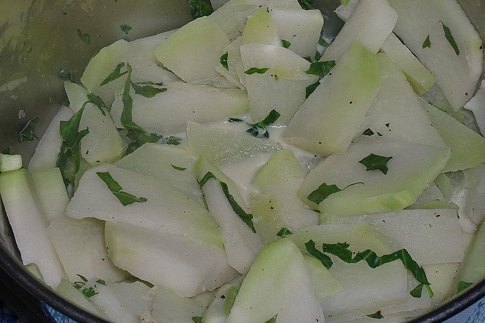 Rahmkohlrabi